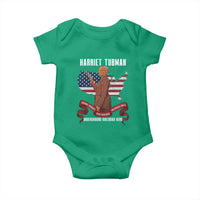 Harriet Tubman Patriotic Baby Onesie Strong Black Women Pride