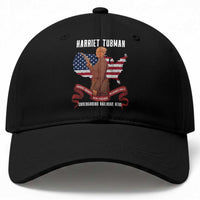 Harriet Tubman Patriotic Baseball Cap Strong Black Women Pride