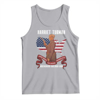 Harriet Tubman Patriotic Tank Top Strong Black Women Pride