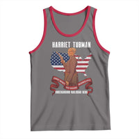 Harriet Tubman Patriotic Tank Top Strong Black Women Pride
