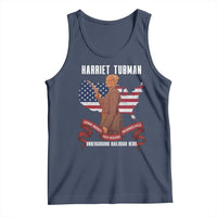 Harriet Tubman Patriotic Tank Top Strong Black Women Pride