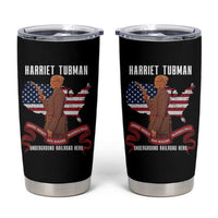 Harriet Tubman Patriotic Tumbler Cup Strong Black Women Pride