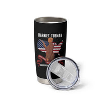 Harriet Tubman Patriotic Tumbler Cup Strong Black Women Pride