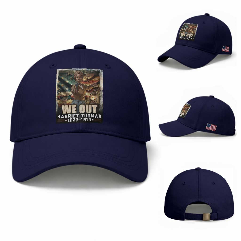 Harriet Tubman Baseball Cap We Out Civil Rights History Movement Gift