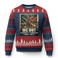 Harriet Tubman Ugly Christmas Sweater We Out Civil Rights History Movement Gift