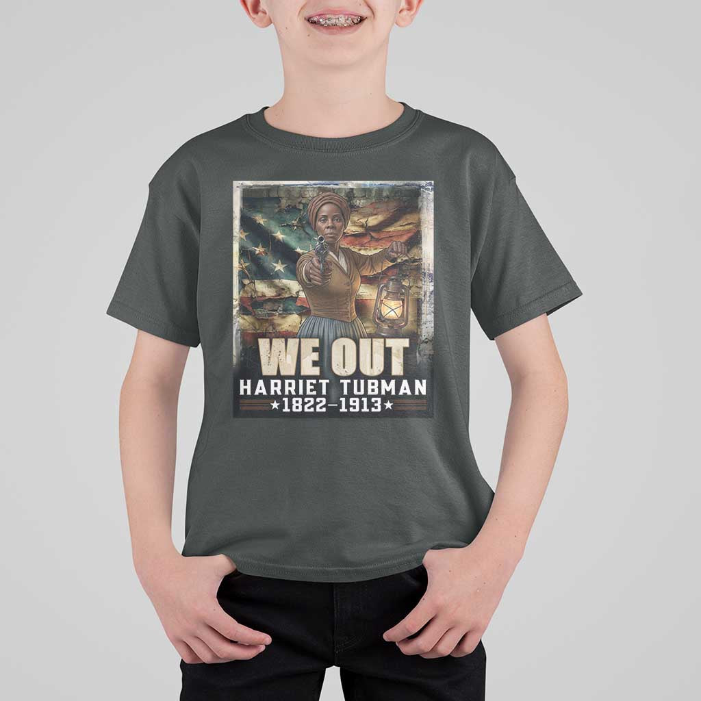 Harriet Tubman T Shirt For Kid We Out Civil Rights History Movement Gift