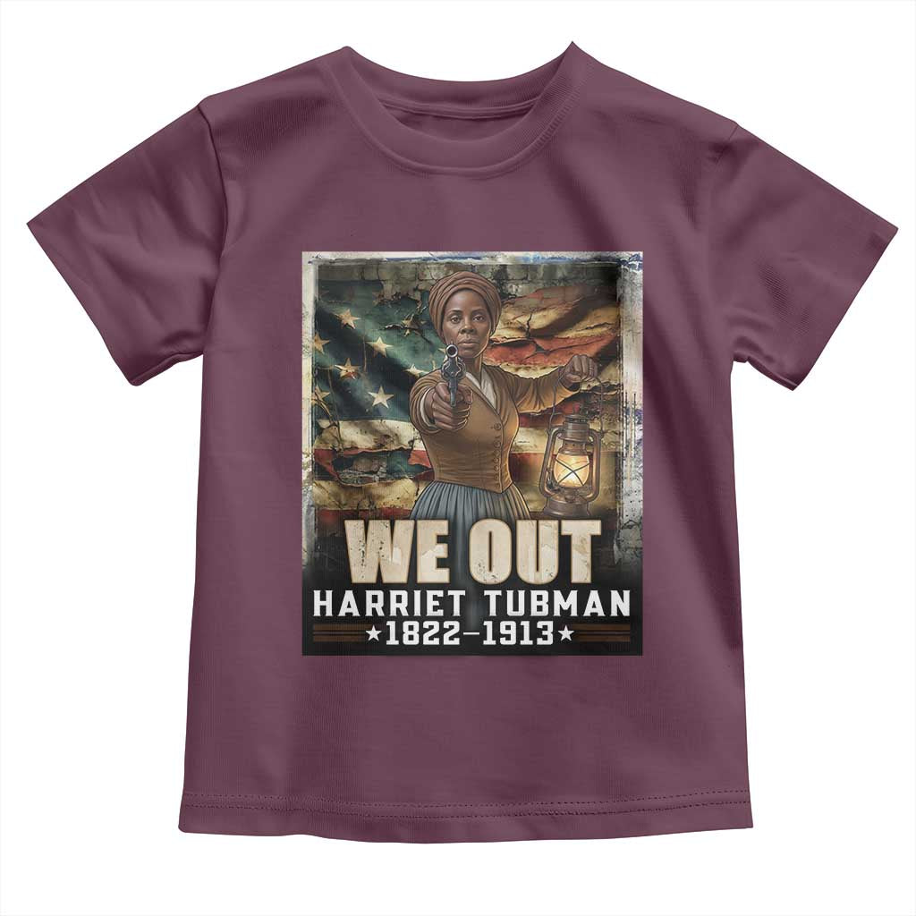 Harriet Tubman Toddler T Shirt We Out Civil Rights History Movement Gift