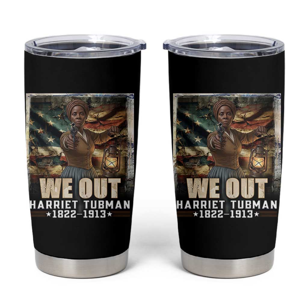 Harriet Tubman Tumbler Cup We Out Civil Rights History Movement Gift