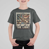 Harriet Tubman T Shirt For Kid Thay Can Not Stop The Light