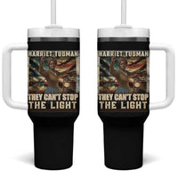 Harriet Tubman Tumbler With Handle Thay Can Not Stop The Light