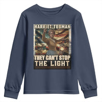 Harriet Tubman Youth Sweatshirt Thay Can Not Stop The Light
