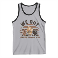 Harriet Tubman We Out 1849 Tank Top Vintage Sunset Black American Hero