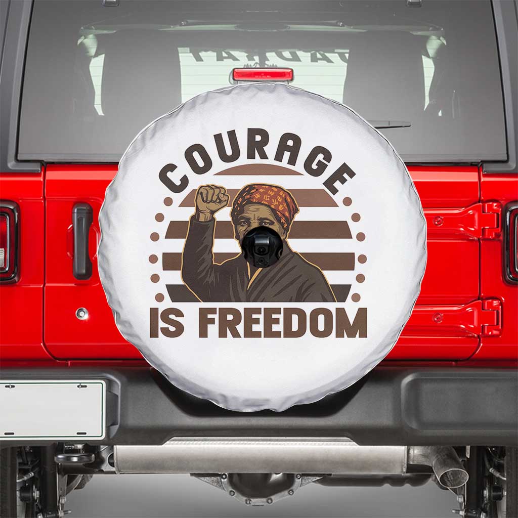 Harriet Tubman Legacy Spare Tire Cover Courage Is Freedom