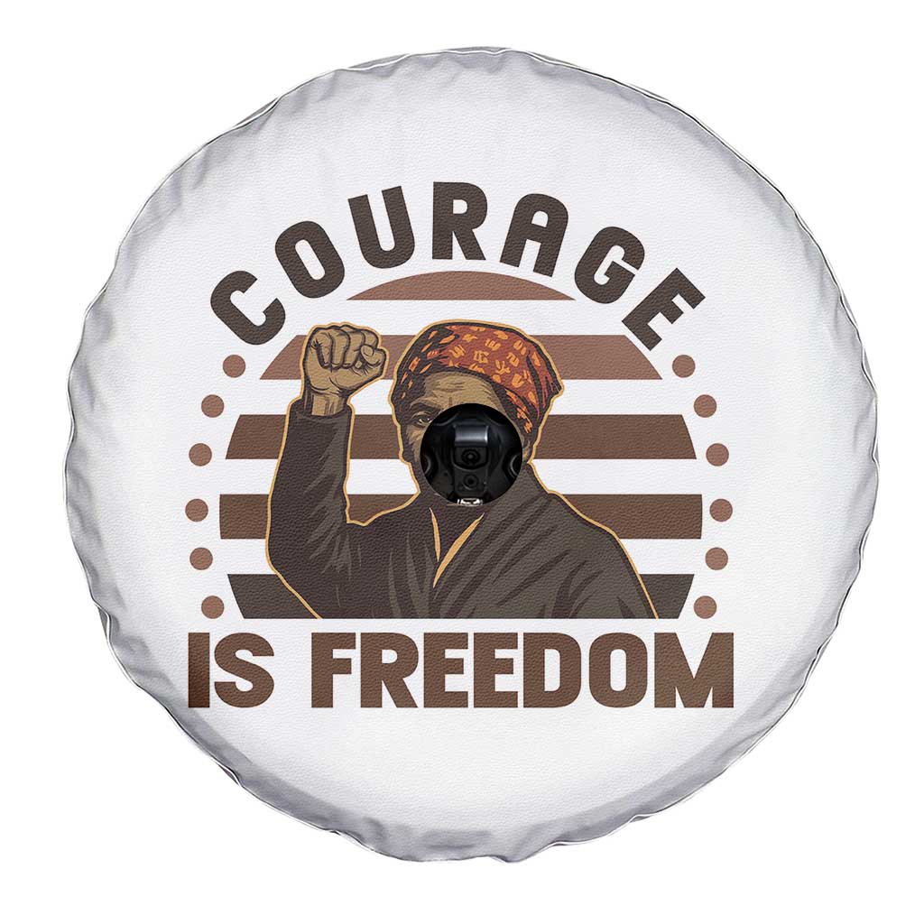 Harriet Tubman Legacy Spare Tire Cover Courage Is Freedom