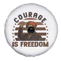 Harriet Tubman Legacy Spare Tire Cover Courage Is Freedom
