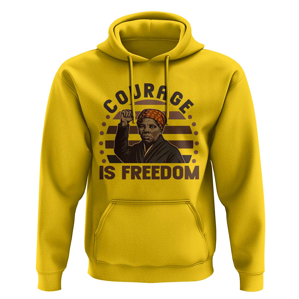 Harriet Tubman Legacy Hoodie Courage Is Freedom