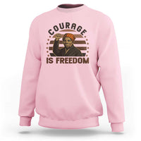 Harriet Tubman Legacy Sweatshirt Courage Is Freedom