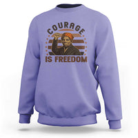 Harriet Tubman Legacy Sweatshirt Courage Is Freedom