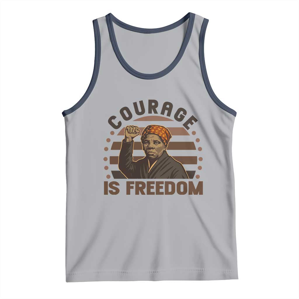 Harriet Tubman Legacy Tank Top Courage Is Freedom