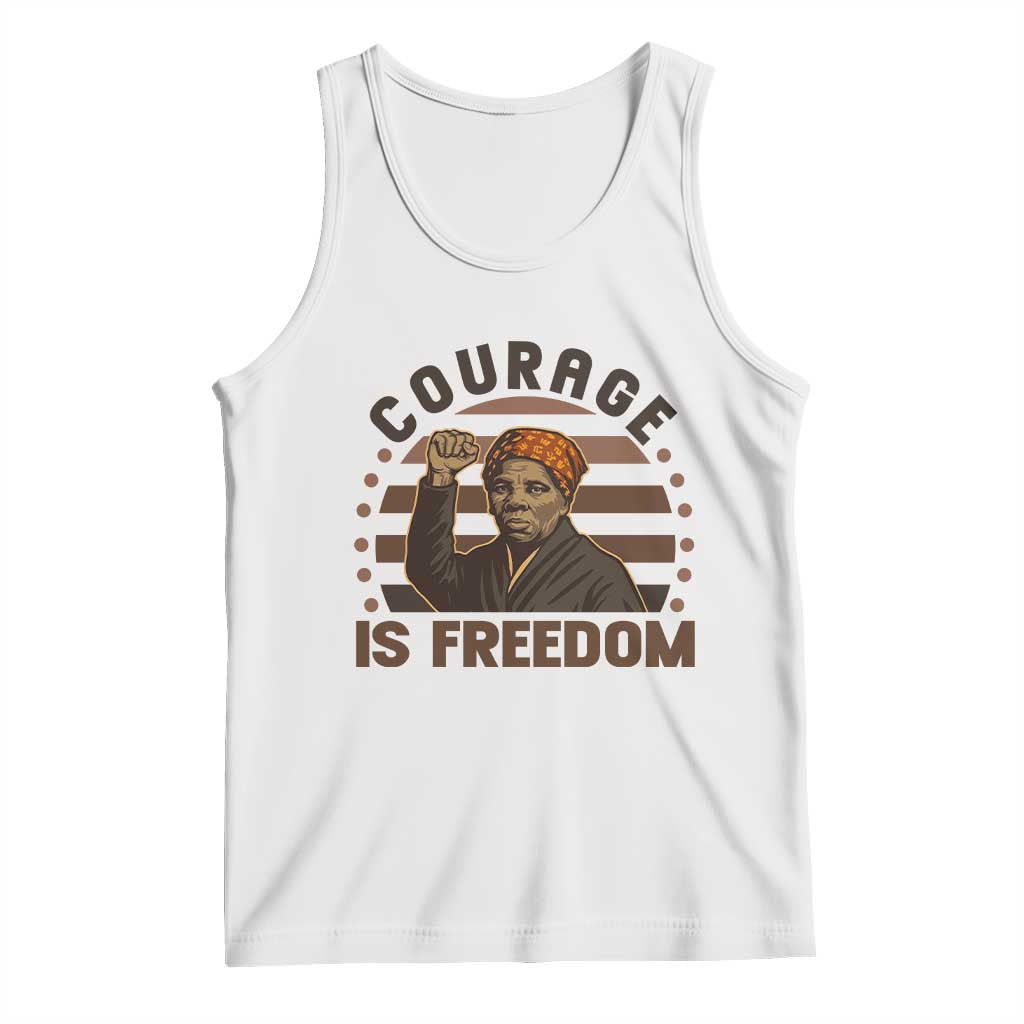 Harriet Tubman Legacy Tank Top Courage Is Freedom
