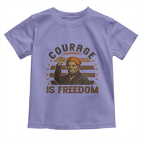 Harriet Tubman Legacy Toddler T Shirt Courage Is Freedom