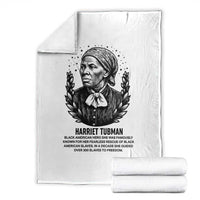American Hero Harriet Tubman Throw Blanket Black History Leader Gift - Wonder Print Shop