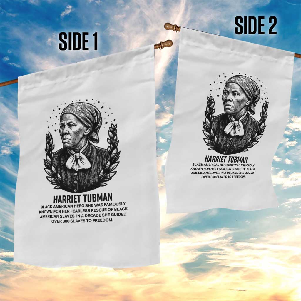 American Hero Harriet Tubman Garden Flag Black History Leader Gift - Wonder Print Shop