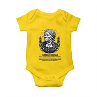 American Hero Harriet Tubman Baby Onesie Black History Leader Gift - Wonder Print Shop