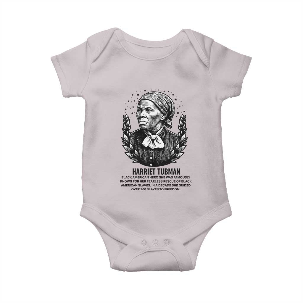 American Hero Harriet Tubman Baby Onesie Black History Leader Gift - Wonder Print Shop