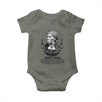 American Hero Harriet Tubman Baby Onesie Black History Leader Gift - Wonder Print Shop
