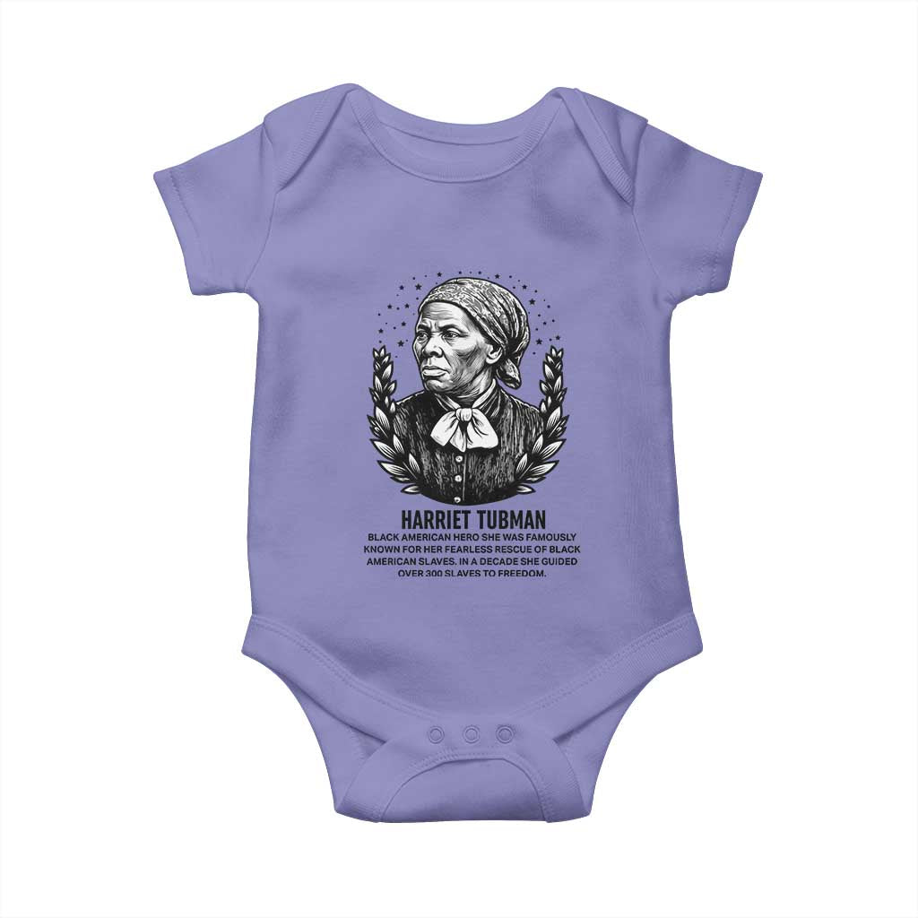 American Hero Harriet Tubman Baby Onesie Black History Leader Gift - Wonder Print Shop