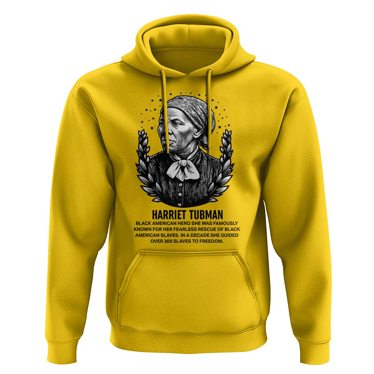 American Hero Harriet Tubman Hoodie Black History Leader Gift - Wonder Print Shop