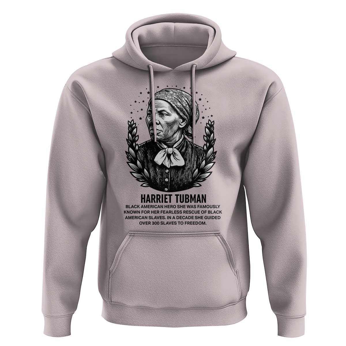 American Hero Harriet Tubman Hoodie Black History Leader Gift - Wonder Print Shop