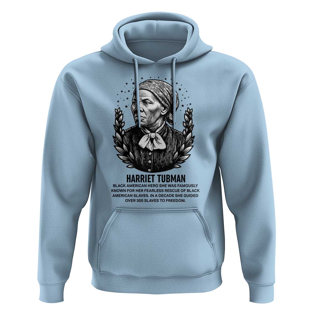 American Hero Harriet Tubman Hoodie Black History Leader Gift - Wonder Print Shop