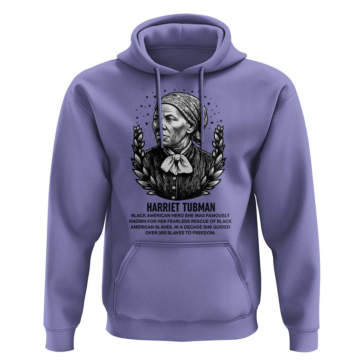 American Hero Harriet Tubman Hoodie Black History Leader Gift - Wonder Print Shop