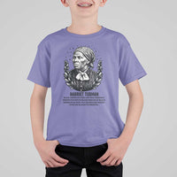 American Hero Harriet Tubman T Shirt For Kid Black History Leader Gift - Wonder Print Shop