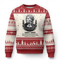 American Hero Harriet Tubman Ugly Christmas Sweater Black History Leader Gift - Wonder Print Shop