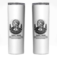 American Hero Harriet Tubman Skinny Tumbler Black History Leader Gift - Wonder Print Shop