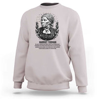 American Hero Harriet Tubman Sweatshirt Black History Leader Gift - Wonder Print Shop