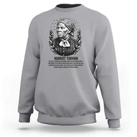 American Hero Harriet Tubman Sweatshirt Black History Leader Gift - Wonder Print Shop