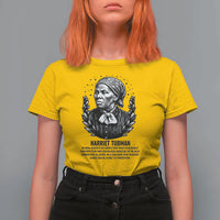 American Hero Harriet Tubman T Shirt For Women Black History Leader Gift - Wonder Print Shop