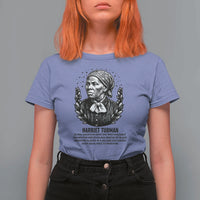 American Hero Harriet Tubman T Shirt For Women Black History Leader Gift - Wonder Print Shop