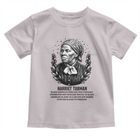 American Hero Harriet Tubman Toddler T Shirt Black History Leader Gift - Wonder Print Shop