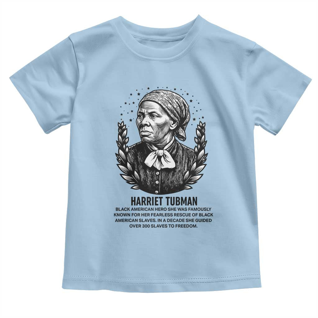 American Hero Harriet Tubman Toddler T Shirt Black History Leader Gift - Wonder Print Shop