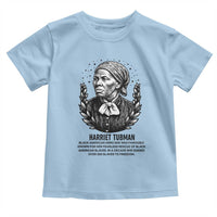 American Hero Harriet Tubman Toddler T Shirt Black History Leader Gift - Wonder Print Shop