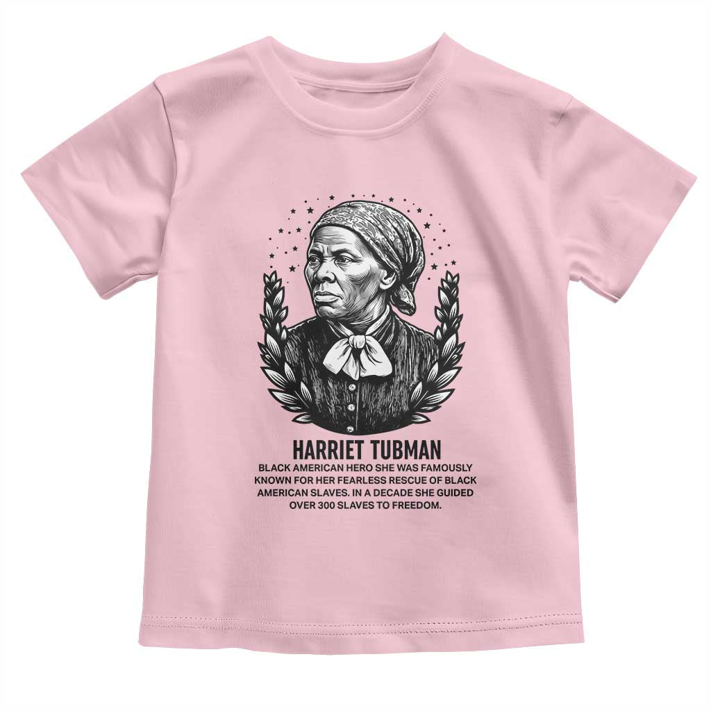 American Hero Harriet Tubman Toddler T Shirt Black History Leader Gift - Wonder Print Shop