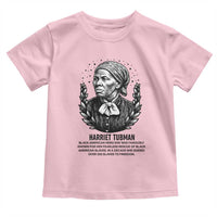 American Hero Harriet Tubman Toddler T Shirt Black History Leader Gift - Wonder Print Shop