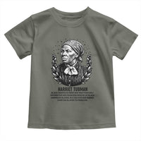 American Hero Harriet Tubman Toddler T Shirt Black History Leader Gift - Wonder Print Shop