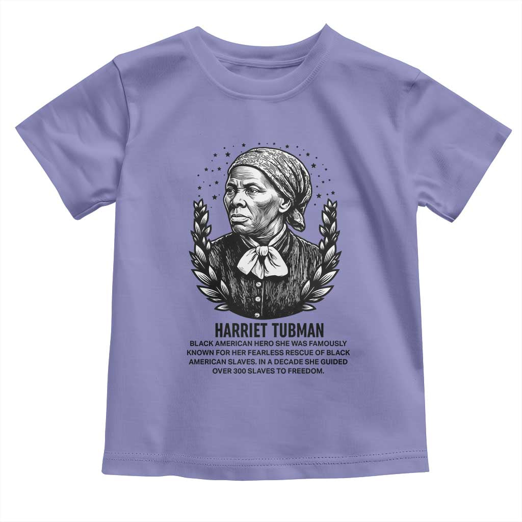 American Hero Harriet Tubman Toddler T Shirt Black History Leader Gift - Wonder Print Shop
