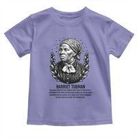 American Hero Harriet Tubman Toddler T Shirt Black History Leader Gift - Wonder Print Shop